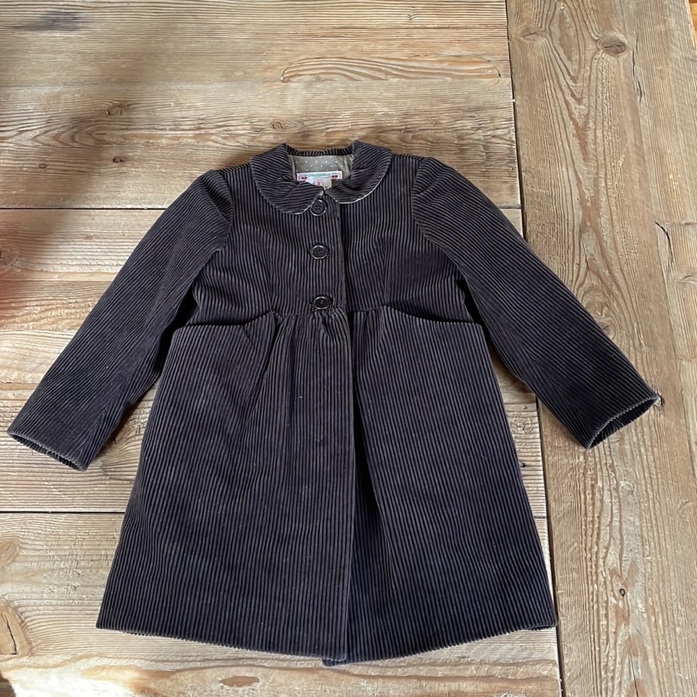 Gently used, Girls Bonpoint Corduroy Coat